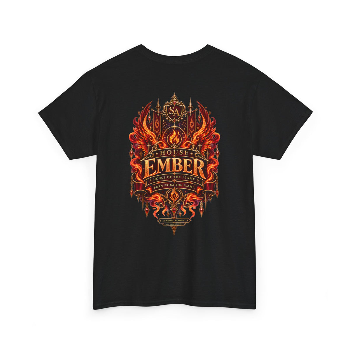 Shadow Academy – House Ember unisex T-Shirt | Official Merchandise