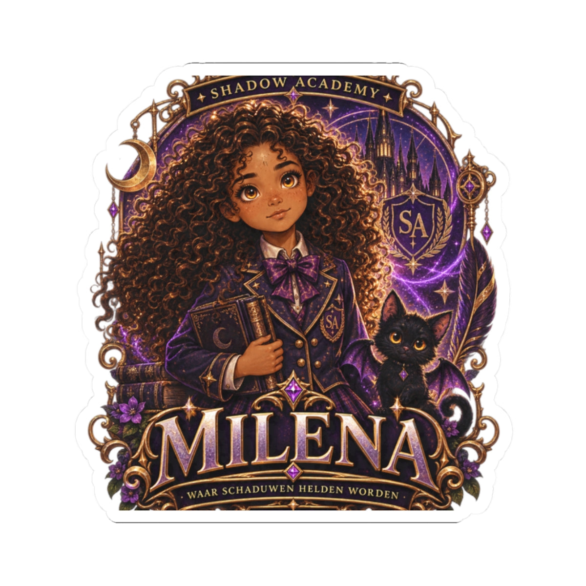 Shadow Academy – Milena Kiss-Cut Stickers | Official Character Merchandise
