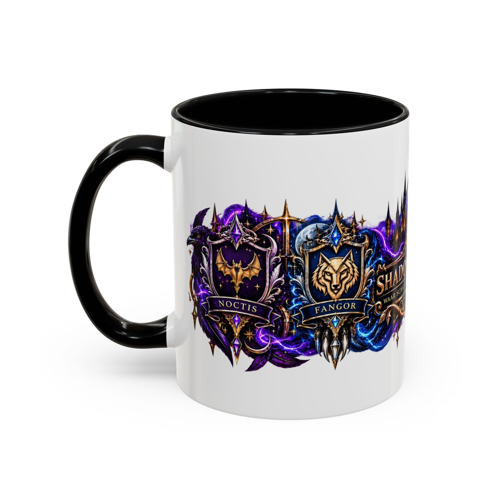 Shadow Academy – Four Houses Accent Coffee Mug | Official Merchandise