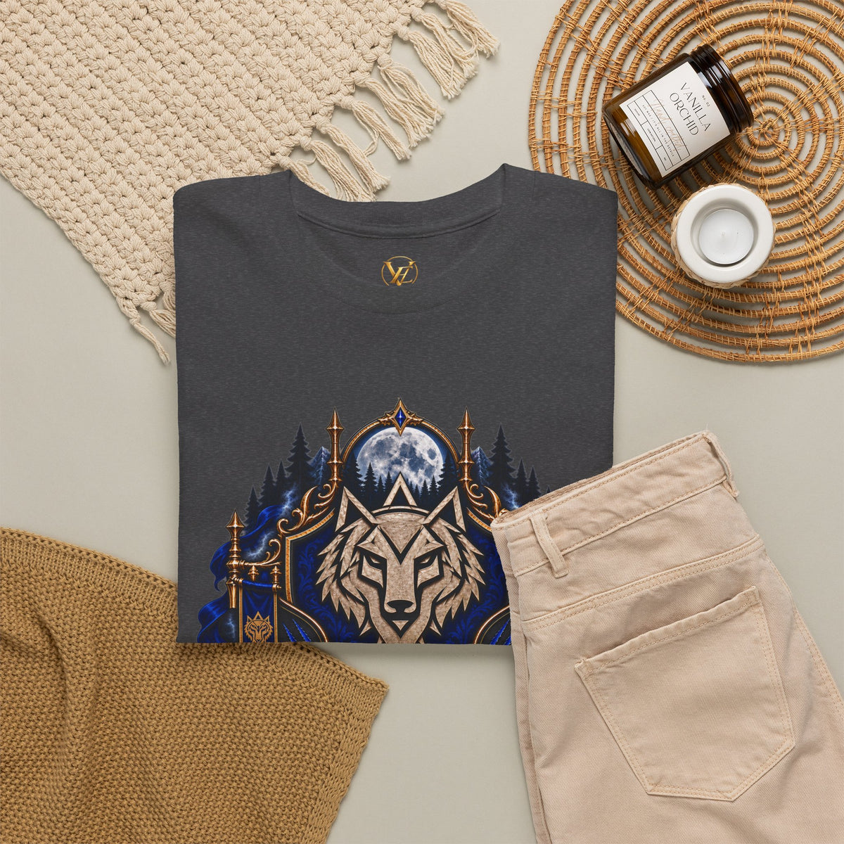 Shadow Academy – House Fangor Heren T-Shirt | Official Merchandise