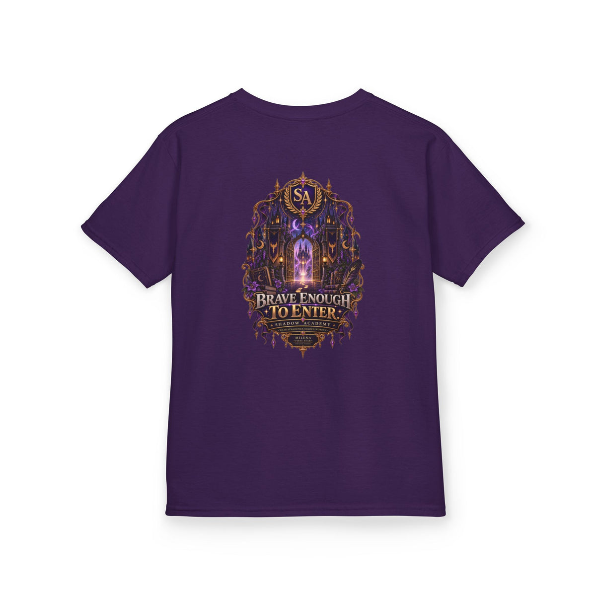 Shadow Academy – Milena van Ecken Kids T-Shirt | Official Merchandise
