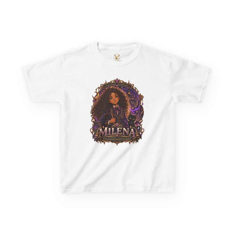 Shadow Academy – Milena van Ecken Kids T-Shirt | Official Merchandise