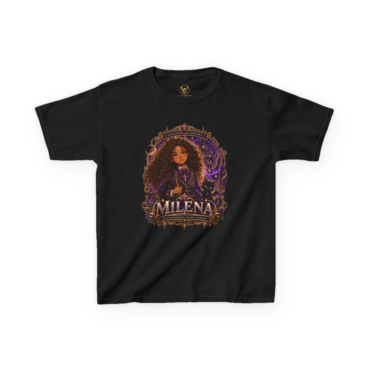 Shadow Academy – Milena van Ecken Kids T-Shirt | Official Merchandise