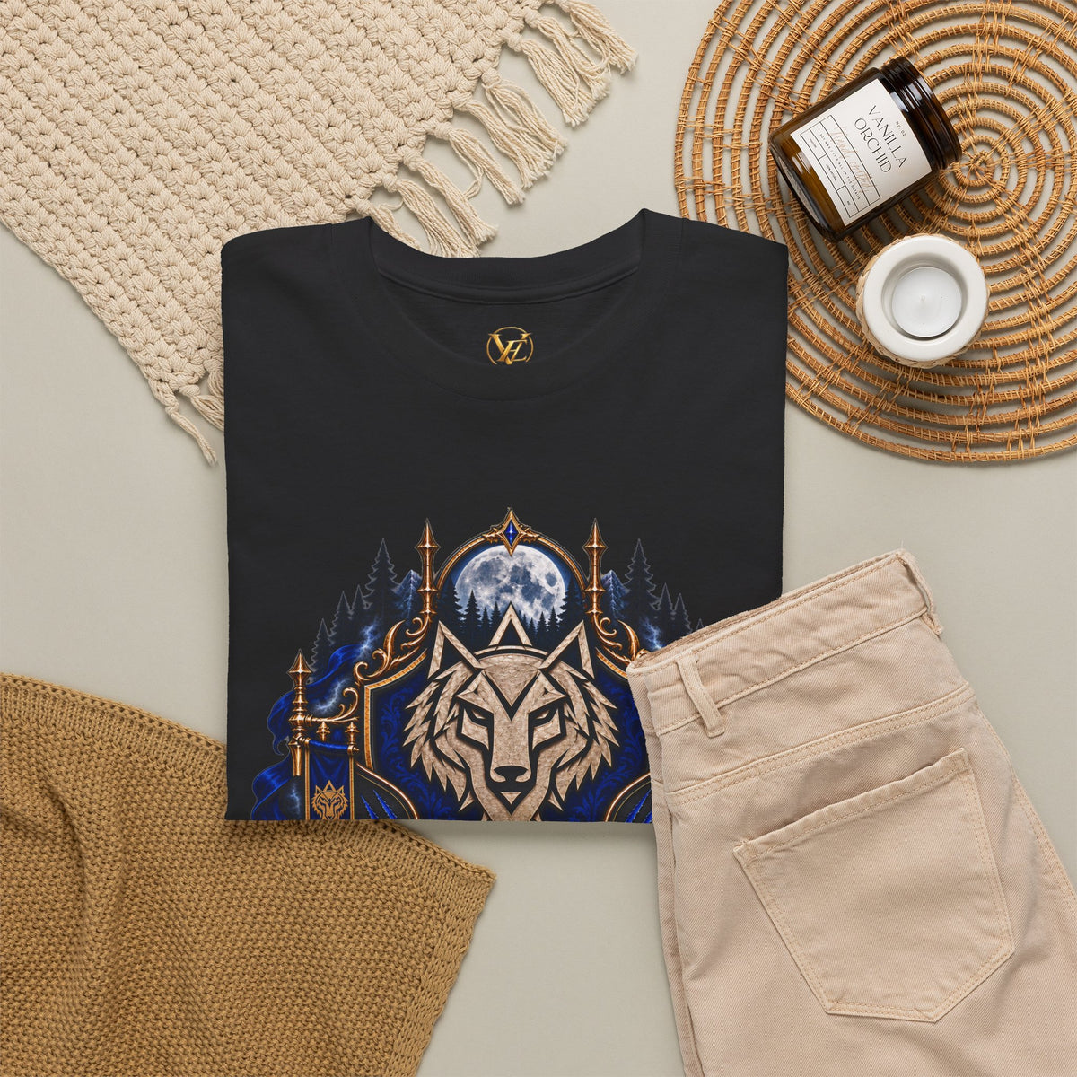 Shadow Academy – House Fangor Heren T-Shirt | Official Merchandise