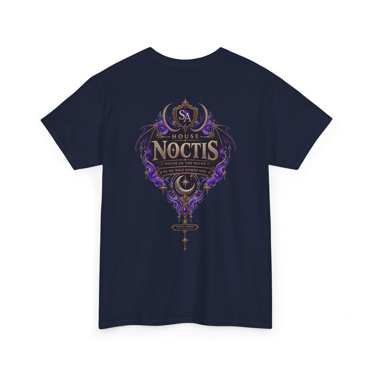 Shadow Academy – House Noctis Heren T-Shirt | Official Merchandise
