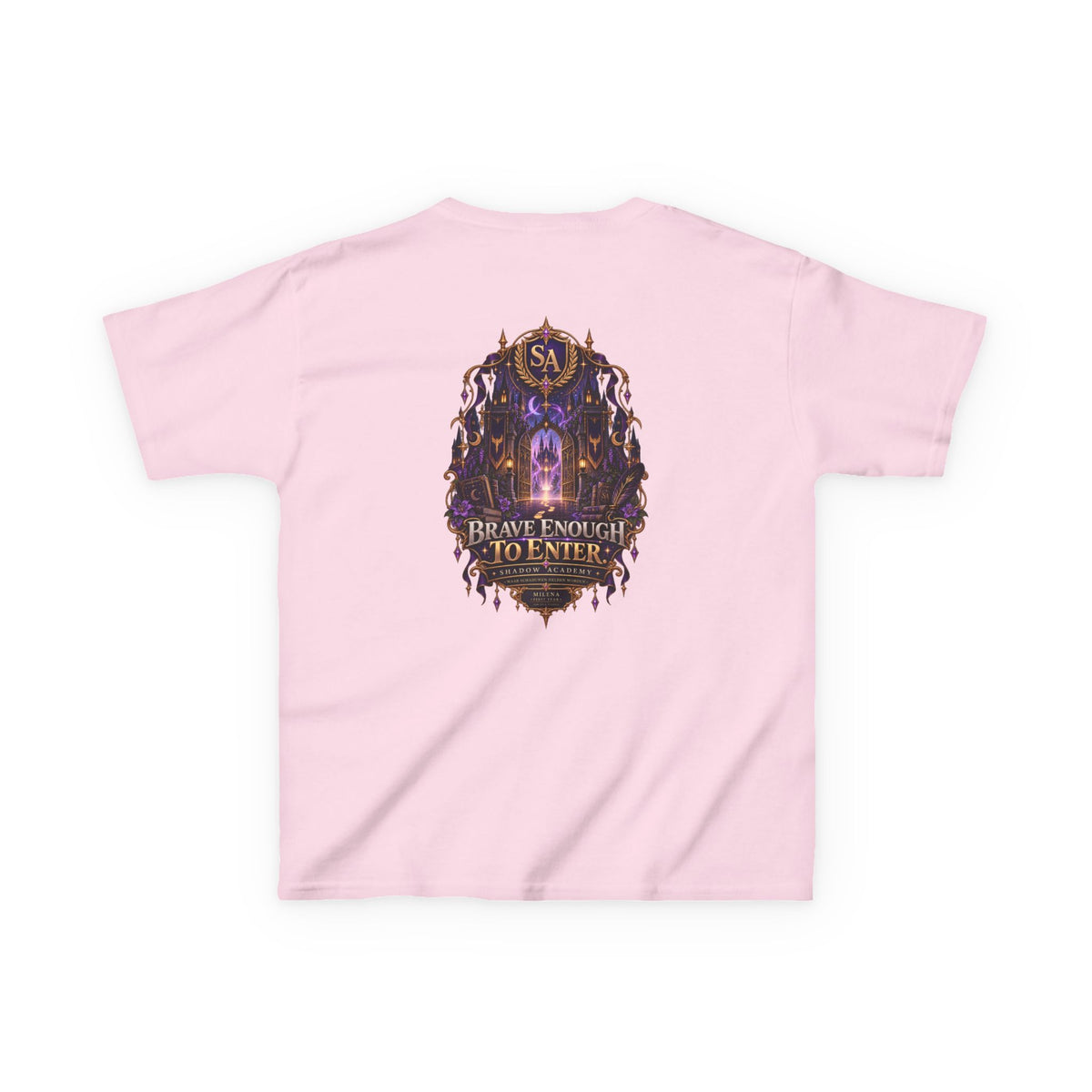 Shadow Academy – Milena van Ecken Kids T-Shirt | Official Merchandise