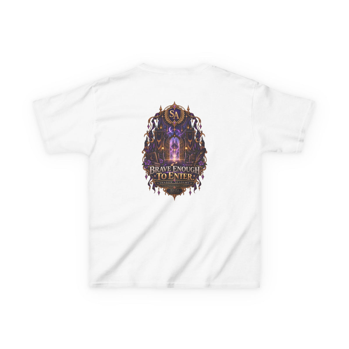 Shadow Academy – Milena van Ecken Kids T-Shirt | Official Merchandise