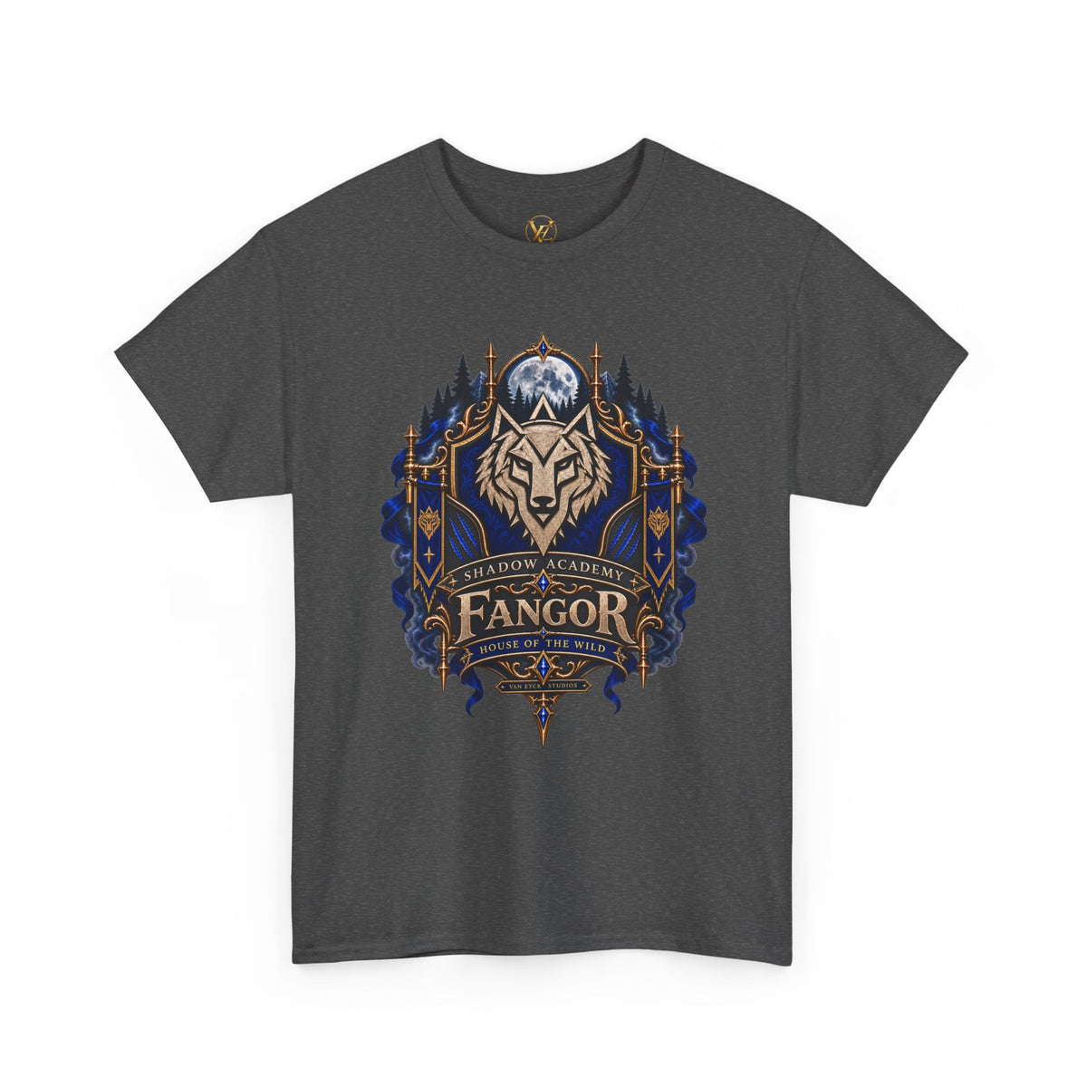 Shadow Academy – House Fangor Heren T-Shirt | Official Merchandise