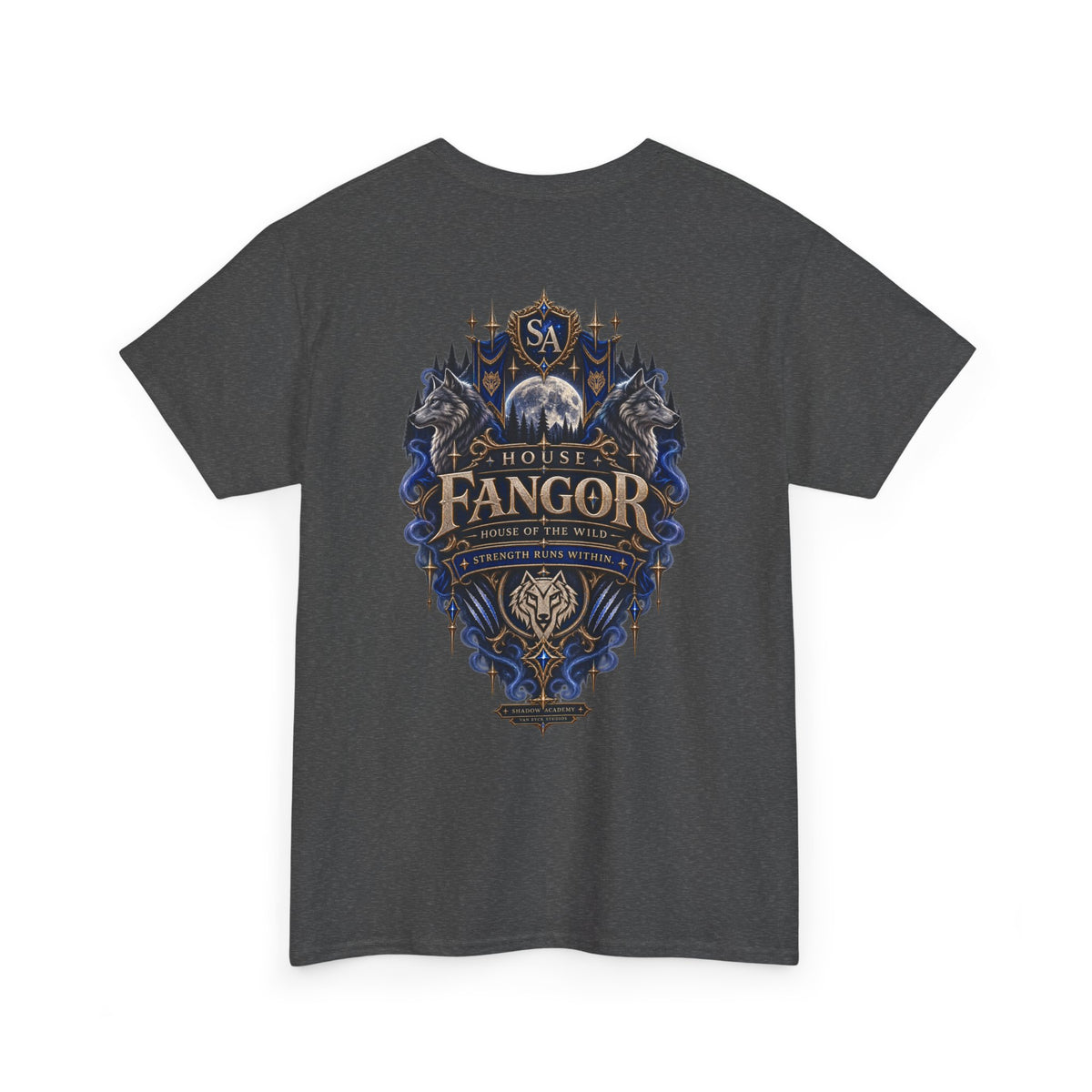 Shadow Academy – House Fangor Heren T-Shirt | Official Merchandise