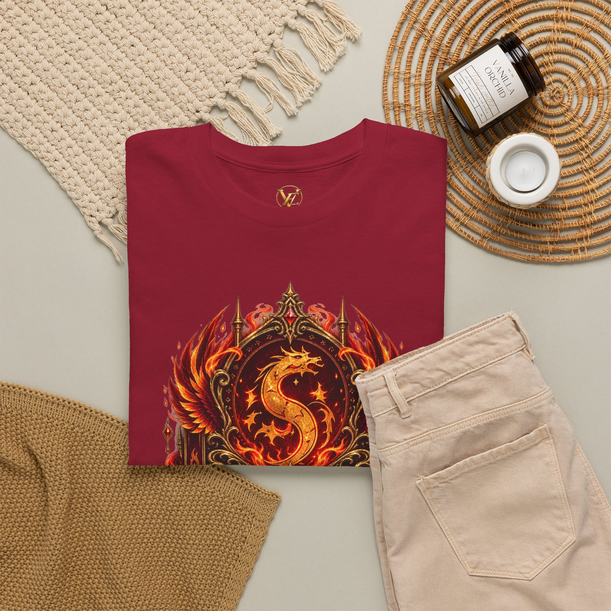 Shadow Academy – House Ember unisex T-Shirt | Official Merchandise