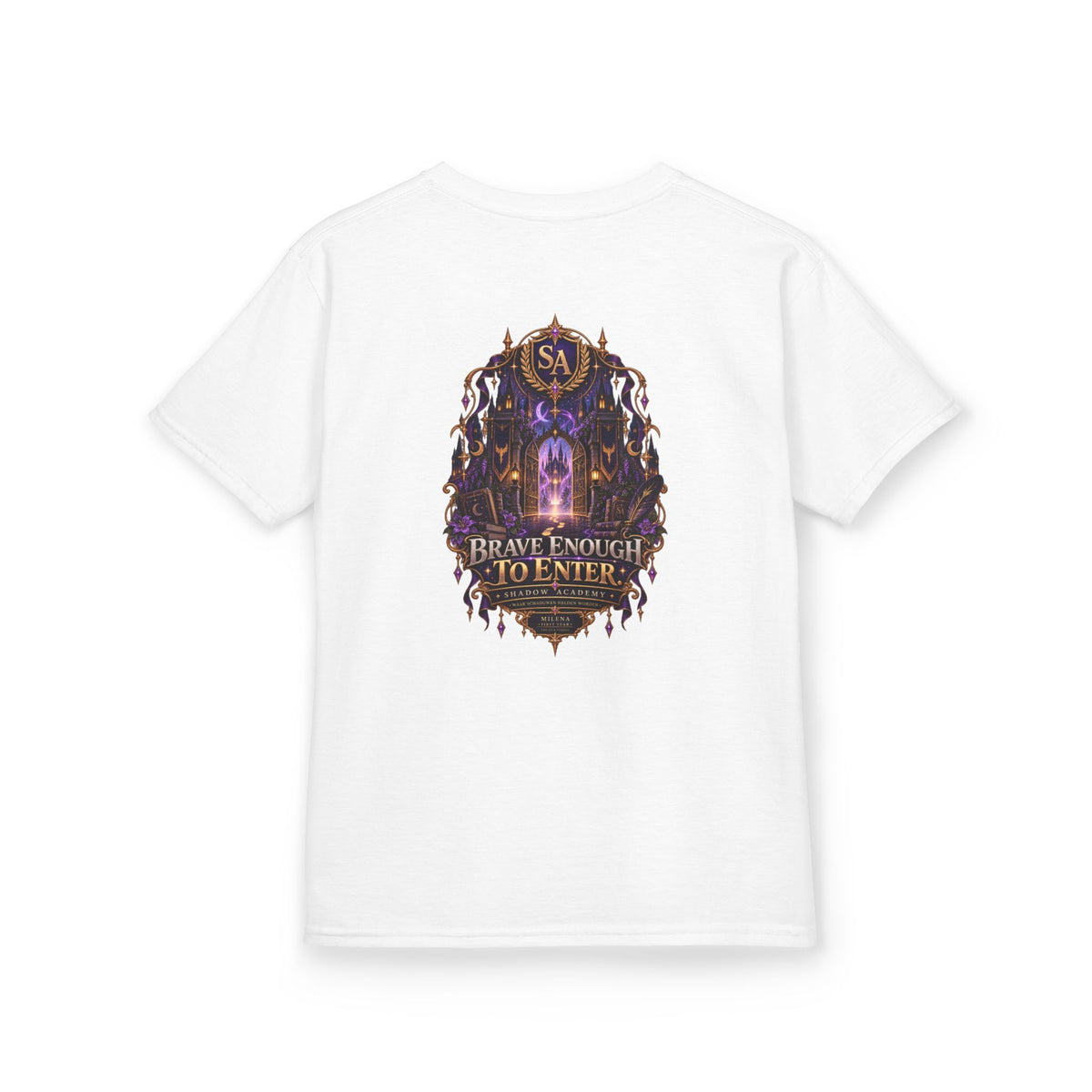 Shadow Academy – Milena van Ecken Kids T-Shirt | Official Merchandise