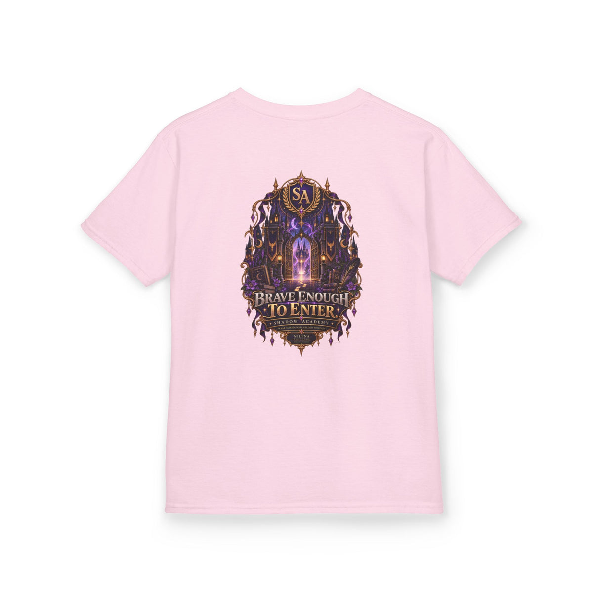 Shadow Academy – Milena van Ecken Kids T-Shirt | Official Merchandise