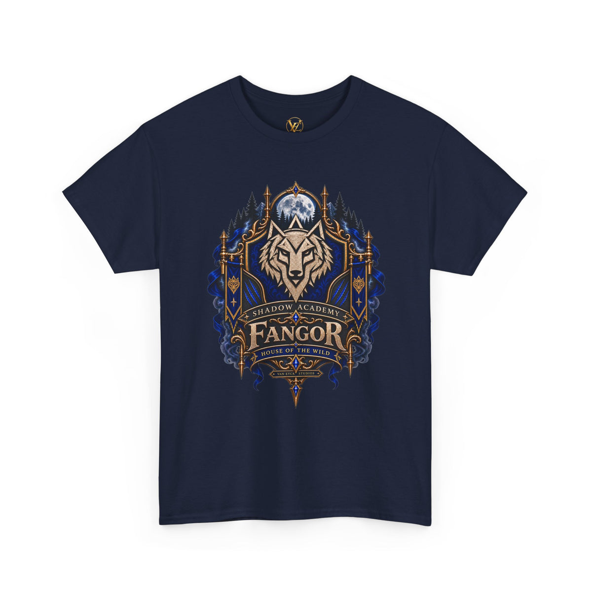 Shadow Academy – House Fangor Heren T-Shirt | Official Merchandise