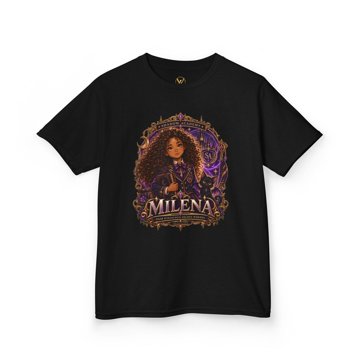 Shadow Academy – Milena van Ecken Kids T-Shirt | Official Merchandise