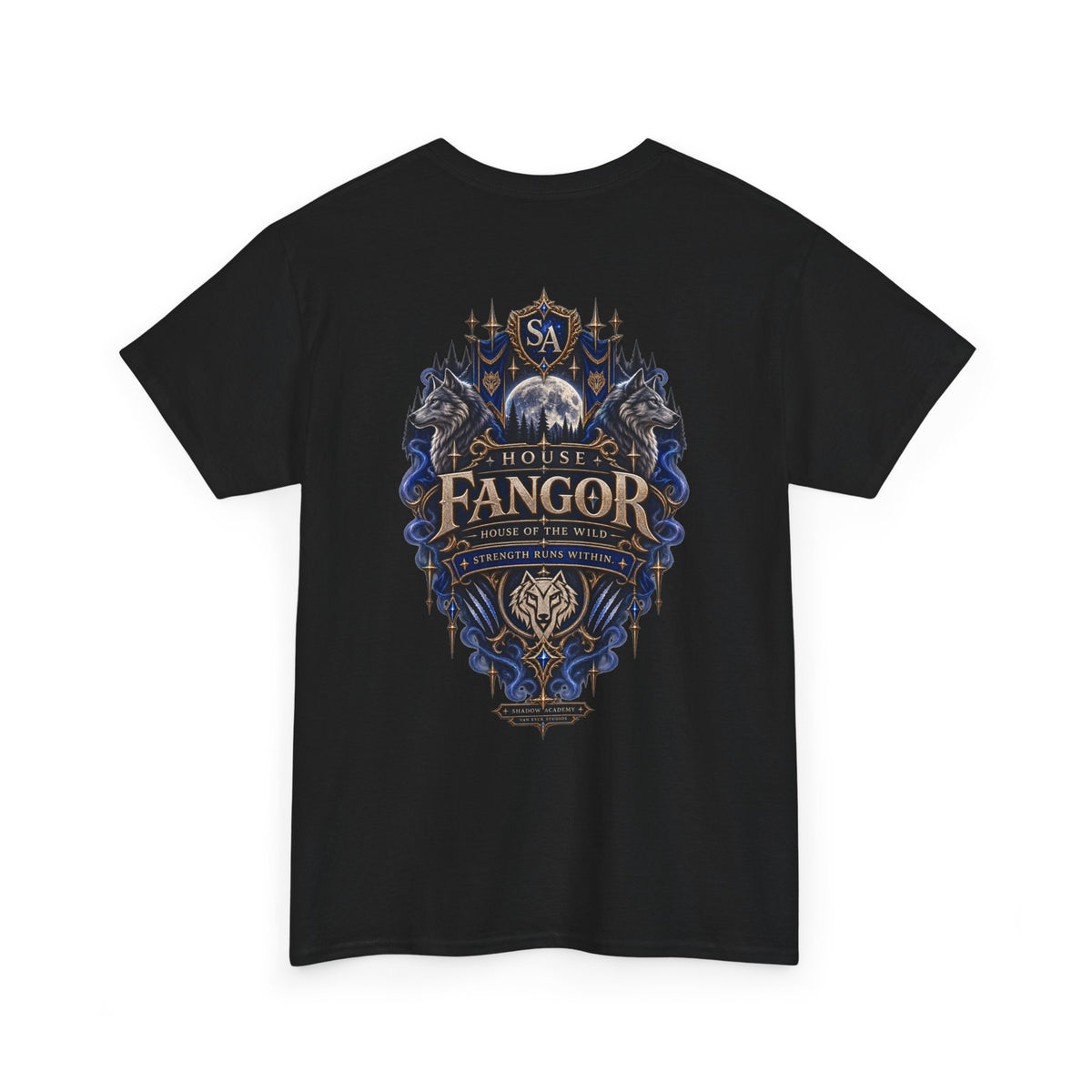 Shadow Academy – House Fangor Heren T-Shirt | Official Merchandise