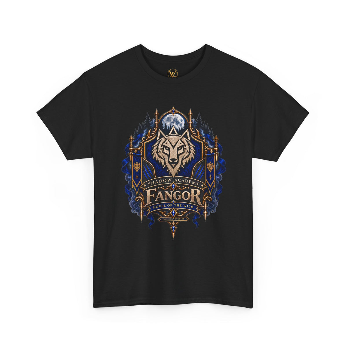 Shadow Academy – House Fangor Heren T-Shirt | Official Merchandise