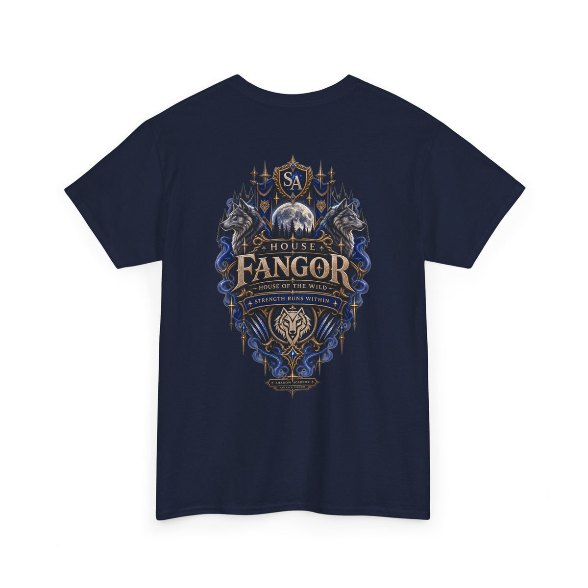 Shadow Academy – House Fangor Heren T-Shirt | Official Merchandise