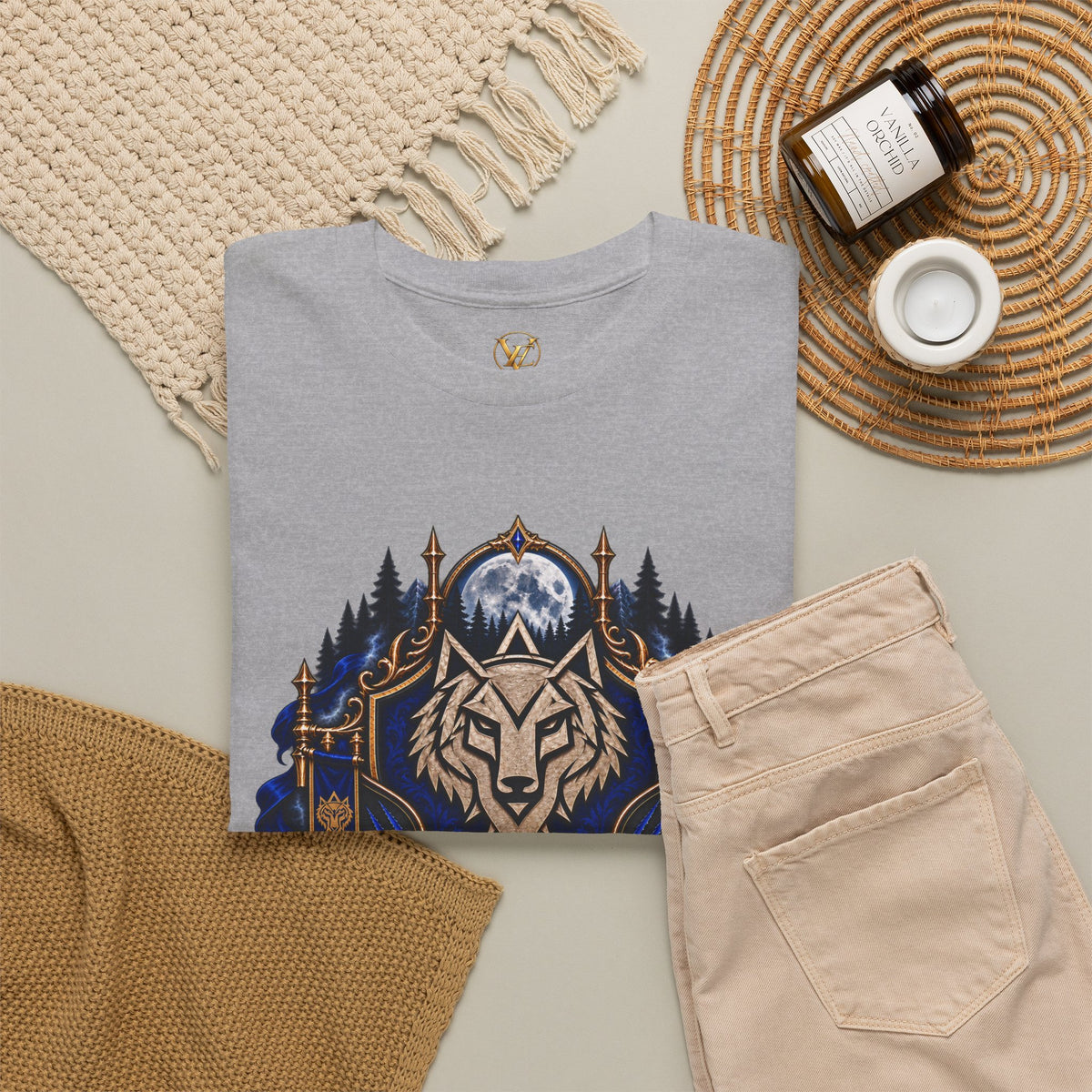 Shadow Academy – House Fangor Heren T-Shirt | Official Merchandise