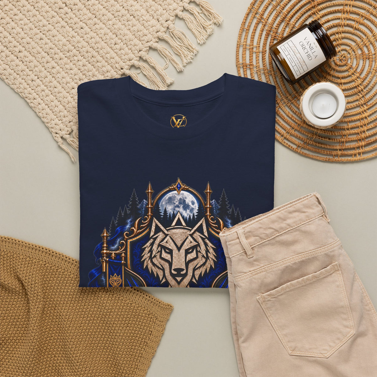 Shadow Academy – House Fangor Heren T-Shirt | Official Merchandise