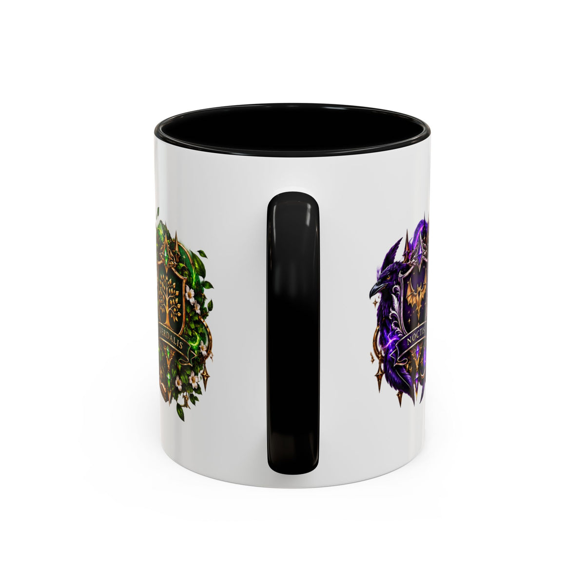 Shadow Academy – Four Houses Accent Coffee Mug | Official Merchandise