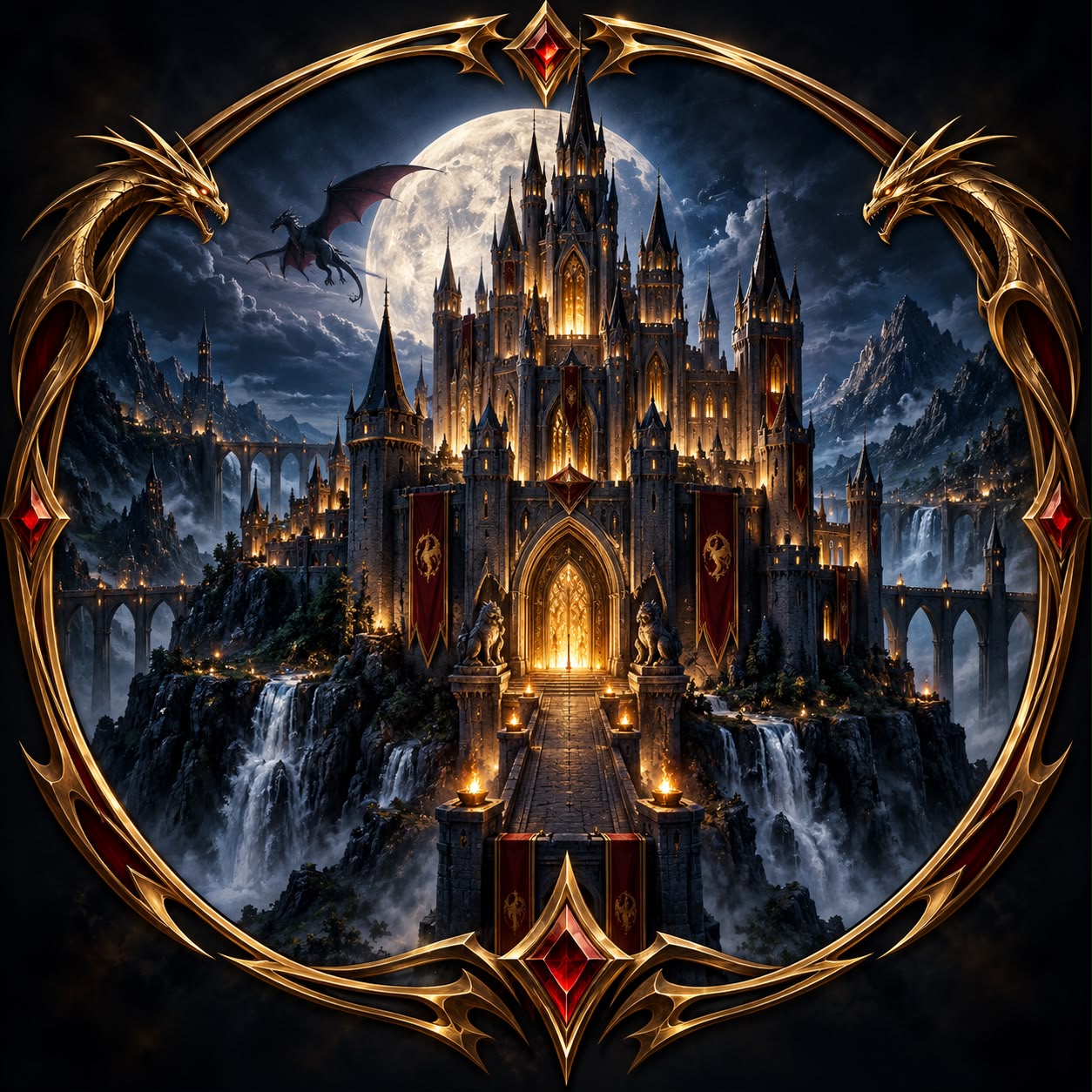 The world of Dragon Warrior and Luaxia