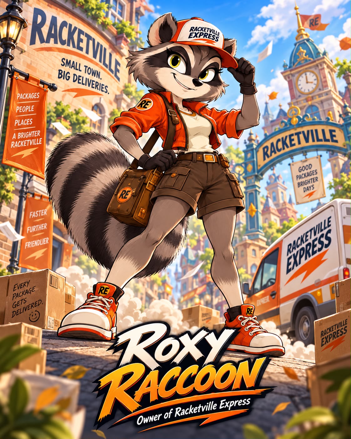 Roxy Raccoon